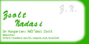 zsolt nadasi business card